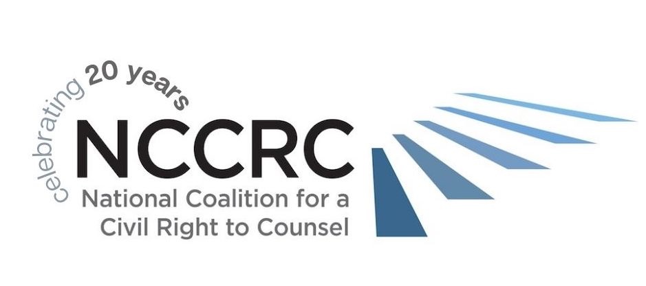 NCCRC: National Coalition for a Civil Right to Counsel. Celebrating 20 years.