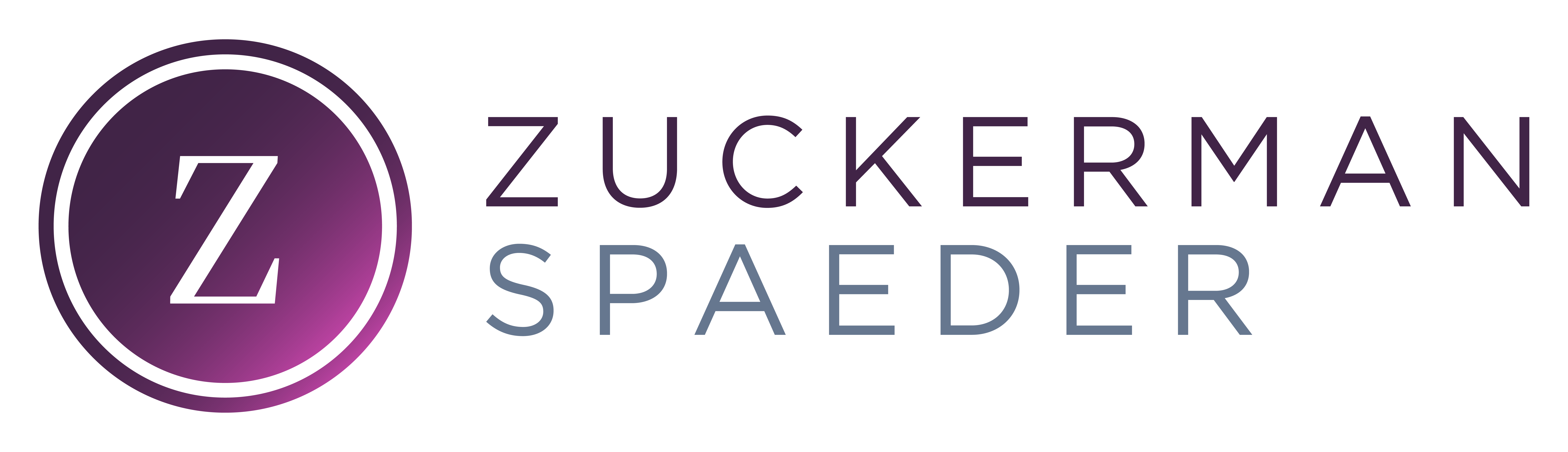 Zuckerman Spaeder LLP law firm logo.