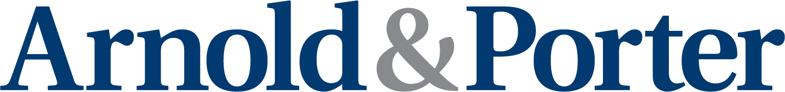 Logo of Arnold & Porter law firm.